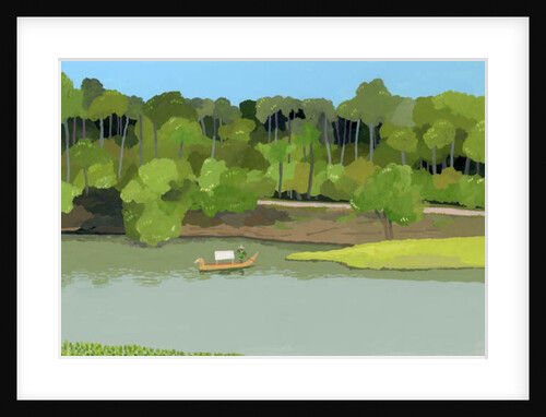 Siem Reap River, Angkor Thom, 2016 by Hiroyuki Izutsu