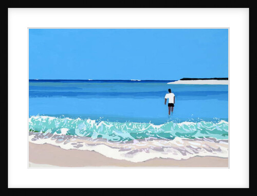 Sea and man, 2016 by Hiroyuki Izutsu