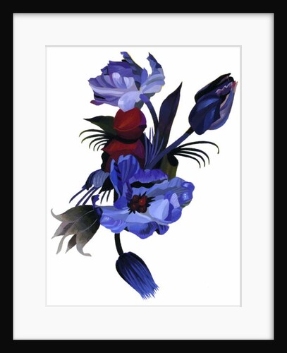 Deep blue tulips 2003 by Hiroyuki Izutsu