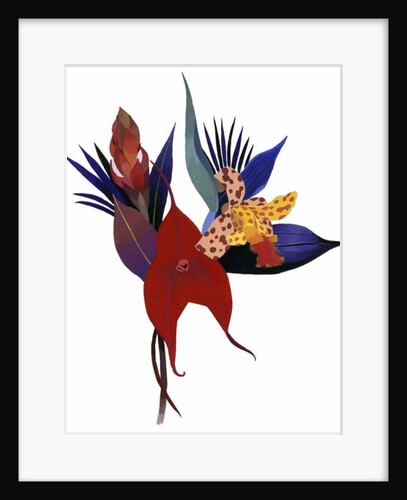 A flower reminiscent of a tropical country, 2003 by Hiroyuki Izutsu