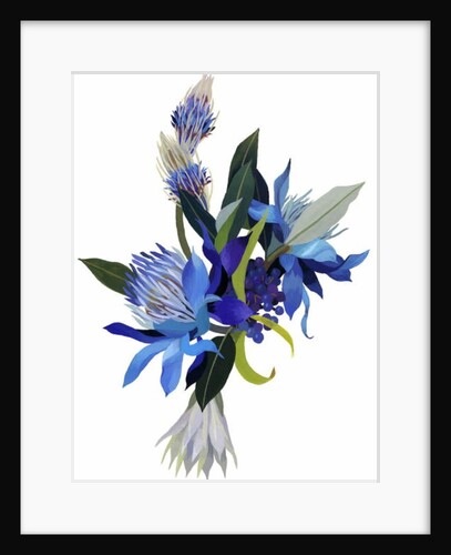 An imaginary flower with a blue base, 2003 by Hiroyuki Izutsu