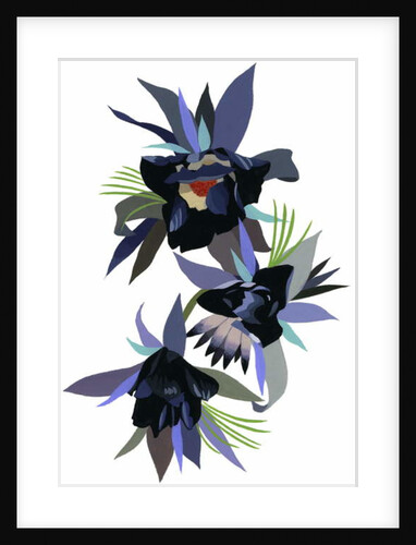 Black imaginary flower, 2004 by Hiroyuki Izutsu