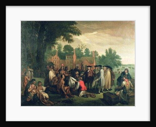 Penn's Treaty with the Indians by American School