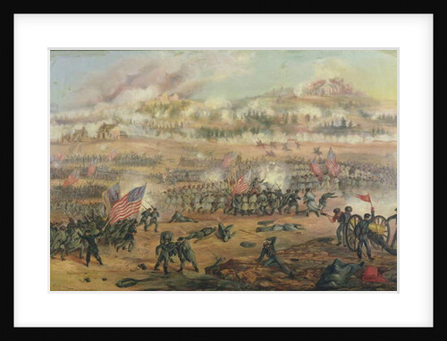 The Battle of Fredericksburg on 13th December 1862 by Frederick Cavada