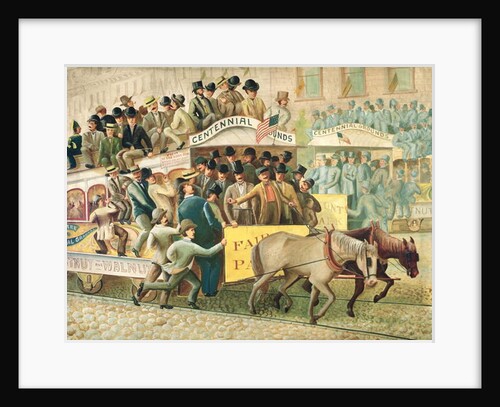 Street Car Travel During the Centennial by Edwin S. Haley