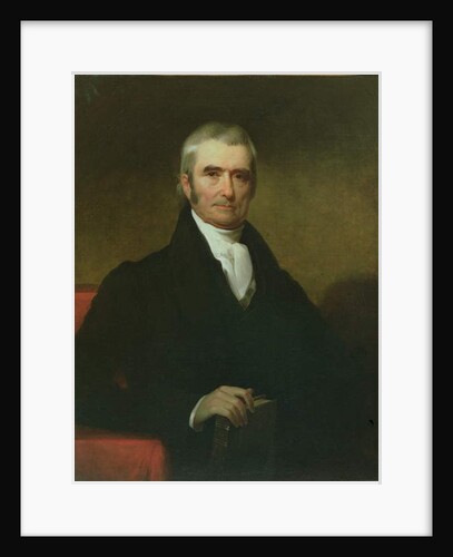 John Marshall copy from an original by Henry Inman of 1831-32, 1841 by Jacob Eichholtz
