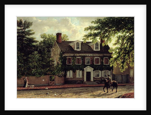 Washington's Residence in Germantown, c.1880 by Isaac Williams