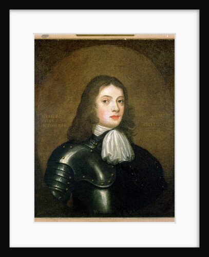 William Penn in Armour, aged 22, 1666 by English School
