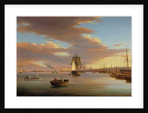 On the Delaware by Thomas Birch