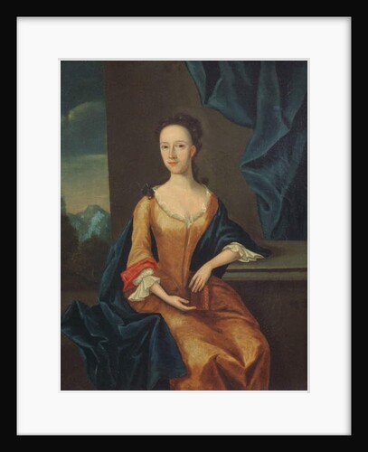 Mrs Thomas Freame after an original thought to be by Sir Godfrey Kneller, c.1742 by John Hesselius