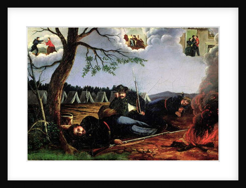 The Soldier's Dream, c.1865 by American School