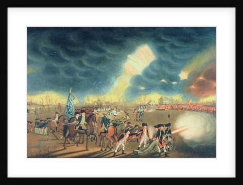 Battle of Princeton on 3rd January 1777 by William Mercer