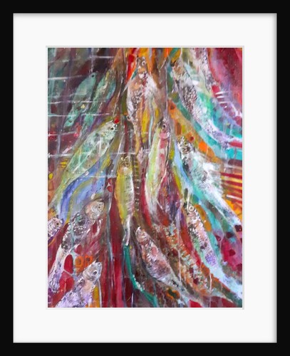 Rose and Marigold Seabass, 2019 by jocasta shakespeare