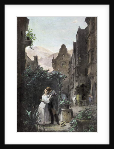 Farewell, 1855 by Carl Spitzweg