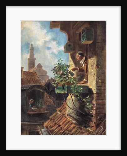 The Attic Room, 1862 by Carl Spitzweg