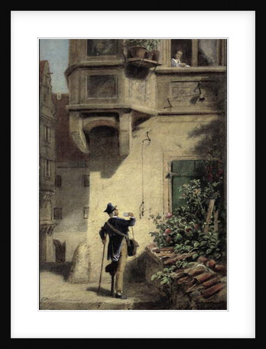 The Postman by Carl Spitzweg