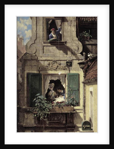 The Intercepted Love Letter, c.1855-60 by Carl Spitzweg