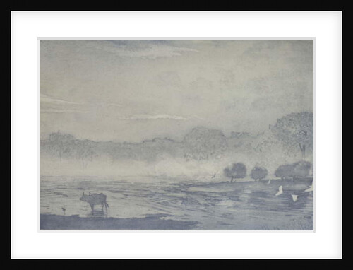 Three buffalo, 2016 by Angus Hampel