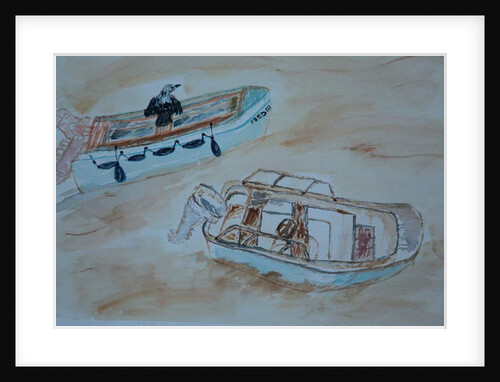 Dartmouth boats, England, 2007 by Cosima Duggal