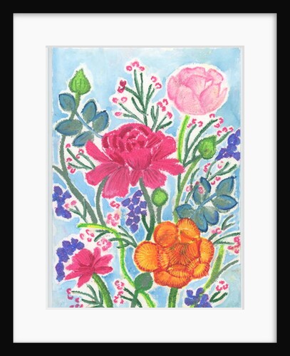 Ranunculus Bouquet, 2018 by Elizabeth Rider