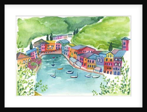 Genoa Port, 2018 by Elizabeth Rider