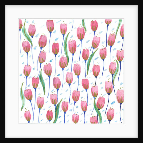 Pink Tulips, 2017 by Elizabeth Rider