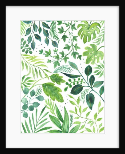 Leafy Medley, 2018 by Elizabeth Rider