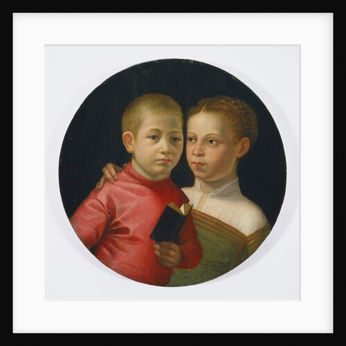 Double Portrait of a Boy and Girl of the Attavanti Family, c.1580 by Sofonisba Anguissola