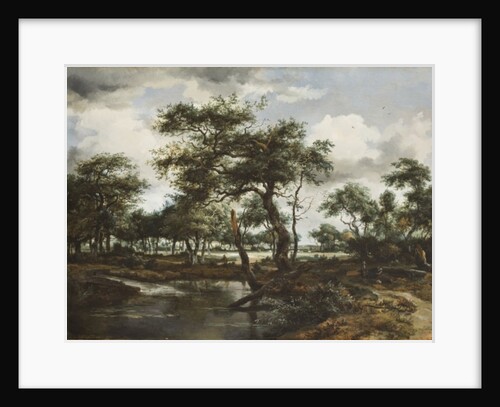 A Pond in the Forest, 1668 by Meindert Hobbema