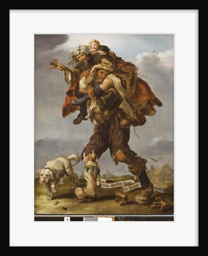 Allegory of Poverty, 1630s by Adriaen Pietersz. van de Venne