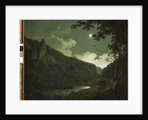 Dovedale by Moonlight, c.1784-85 by Joseph Wright of Derby