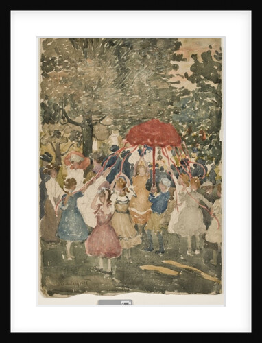 Maypole, 1902 by Maurice Brazil Prendergast