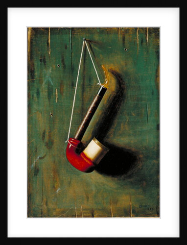 Meerschaum Pipe, 1886 by William Michael Harnett