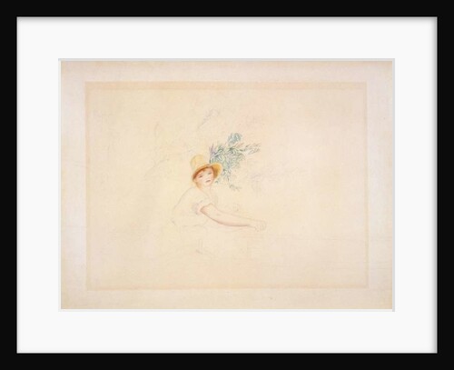 Madame Renoir in a Boat, 1884-86 by Pierre Auguste Renoir