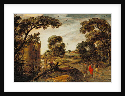 Summer Landscape 1612-13 by Esaias I van de Velde