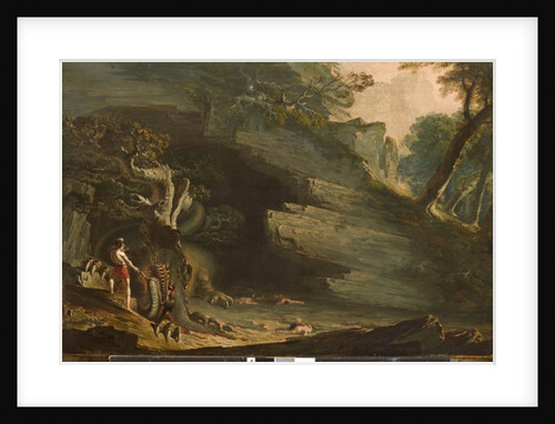 Cadmus and the Dragon, 1813 by John Martin