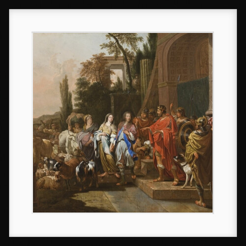 Abraham and Sarah before Abimelech, 1681 by Johann Heinrich Roos