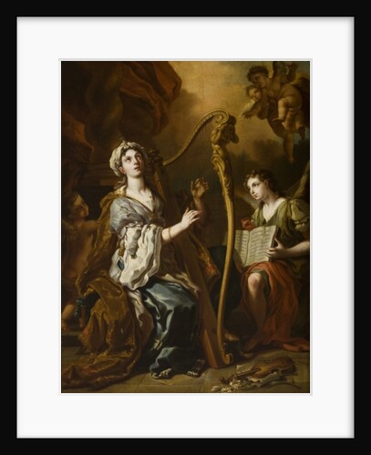 St. Cecilia by Francesco Solimena