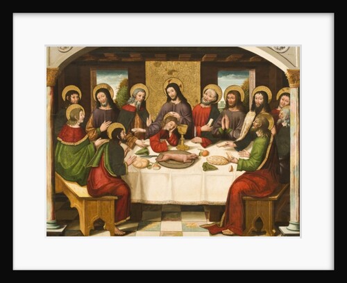 The Last Supper, c.1525 by Master of Portillo (attr. to)