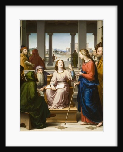 Christ Disputing with the Doctors in the Temple, 1860s by Franz von Rohden