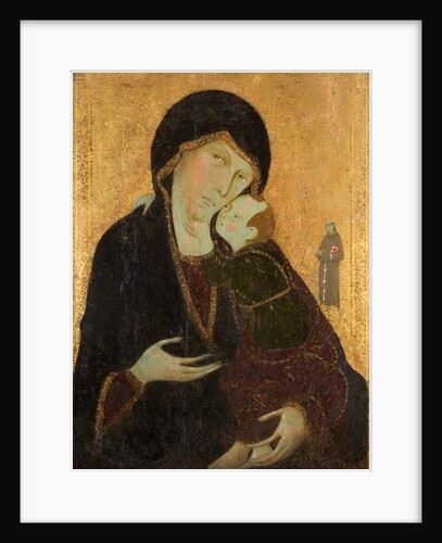 Madonna and Child with St. Francis, c.1285 by Sienese School