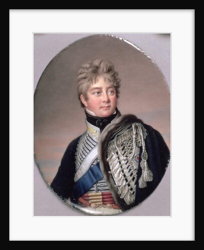 Portrait Miniature of George IV 1805 by Henry Bone