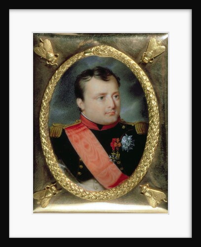 Portrait Miniature of Napoleon Bonaparte, 1815 by J. Parent