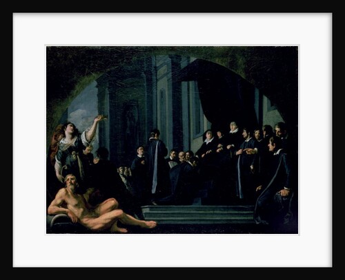 The Senators of Florence Swearing Allegiance to the Grand Duke of Tuscany, 17th century by Justus Sustermans