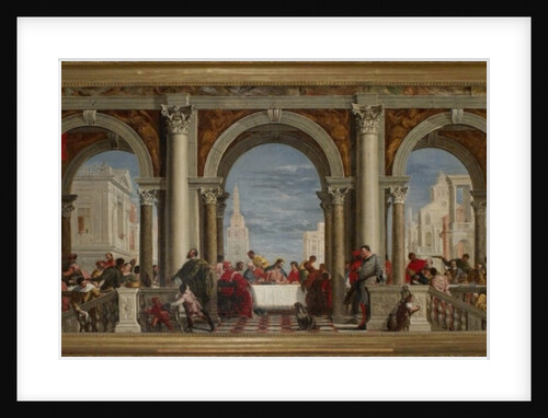 The Feast in the House of Levi by Francesco Fontebasso