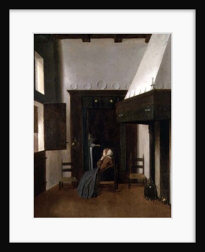 The Little Nurse, 17th century by Jacobus Vrel or Frel