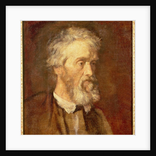 Portrait of Thomas Carlyle, 19th century by George Frederic Watts