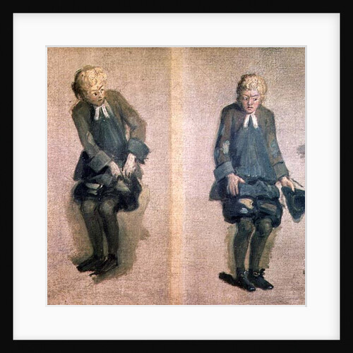 Two Sketches of David Garrick in Character, 18th century by Johann Zoffany