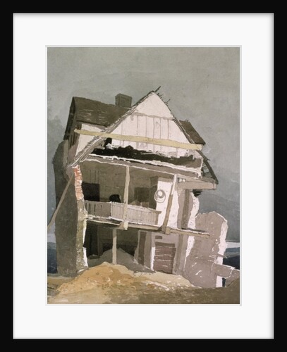 A Ruined House, 19th century by John Sell Cotman
