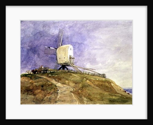 Windmill on a Hill, 19th century by John Sell Cotman
